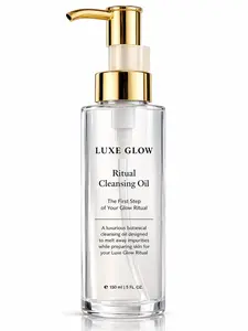 Ritual Cleansing Oil - Gentle Makeup Remover, Lightweight Facial Cleanser for Soft Balanced Skin, Ideal for Double Cleansing, SPF-Protective, 150ml