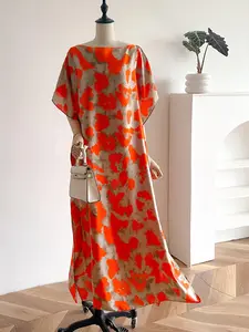 Women's Ditsy Floral Print Lightweight Long Sleeve Cape, Casual Boho Long Robe Shawl for Beach Holiday Vacation, Ladies Clothes Casual Wear Womenswear for All Seasons