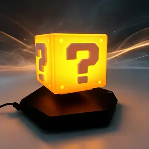 Magnetic Suspension Question Mark Light, Unique Design, Innovative Lighting Solution, Perfect for Modern Interiors, Eye-Catching Decorative Piece