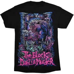 Un Brand Black Dahlia Murder Wolfman T-Shirt Size S-6XL, All Colors, Gift for Women Men, Made In USA, US Size S-6XL, 100% cotton, Classic Fit, Unisex T-Shirt