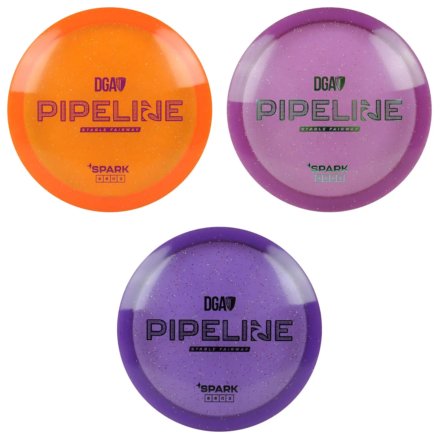 DGA Disc Golf Spark Pipeline Fairway Driver 8/5/0/2 - Choose Exact Disc