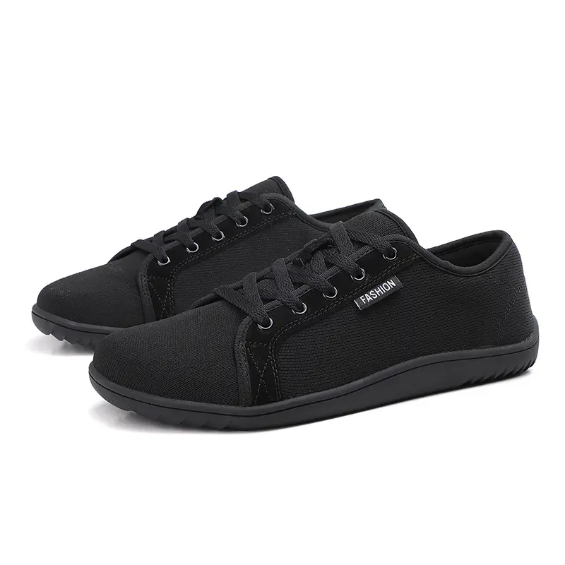 Men's Wide Minimalist Barefoot Sneakers | Zero Drop Sole | Optimal Relaxation Casual Sports Shoes Athletic Trainer