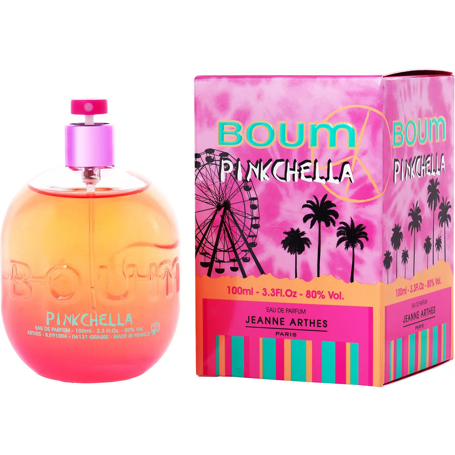 Boum Pinkchella By Jeanne Arthes Eau De Parfum For Women