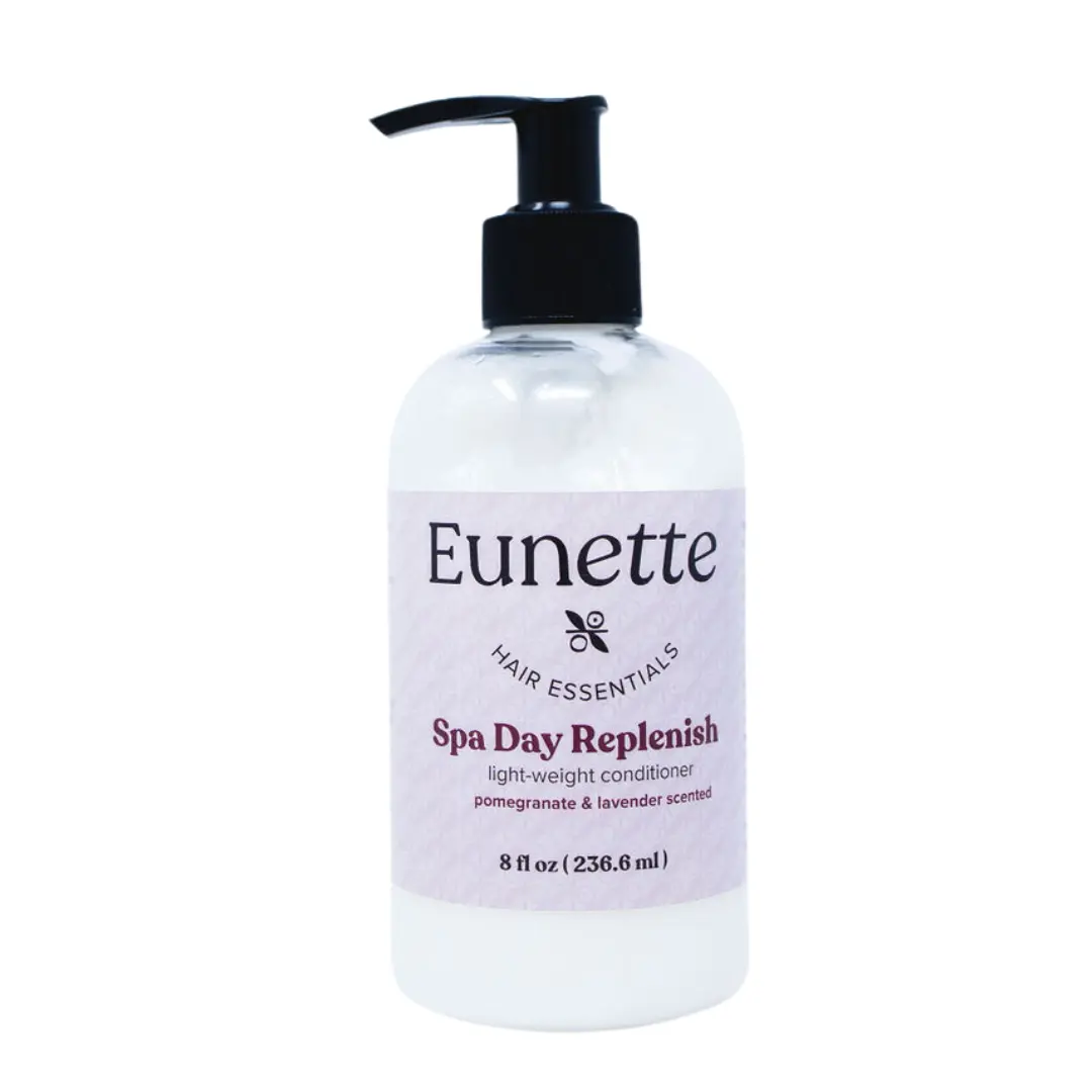Spa Day Replenish - Paraben free moisturizing conditioner for dry, curly, frizzy or damaged hair nourishing w/ vitamin B5, avocado & cocoa butter