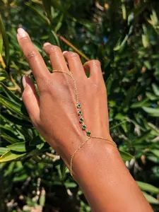 Adjustable Bohemian Style Round Chain, Elegant Jewelry for Finger Hand Wrist, Beach Accessory, Gift for Her