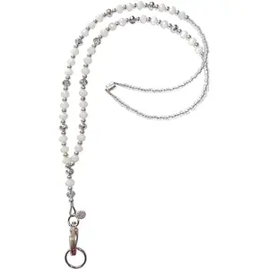 Women's  Artisitc Beaded Lanyard  Breakaway Clasp for ID Badge Card Holder Teacher Cruise