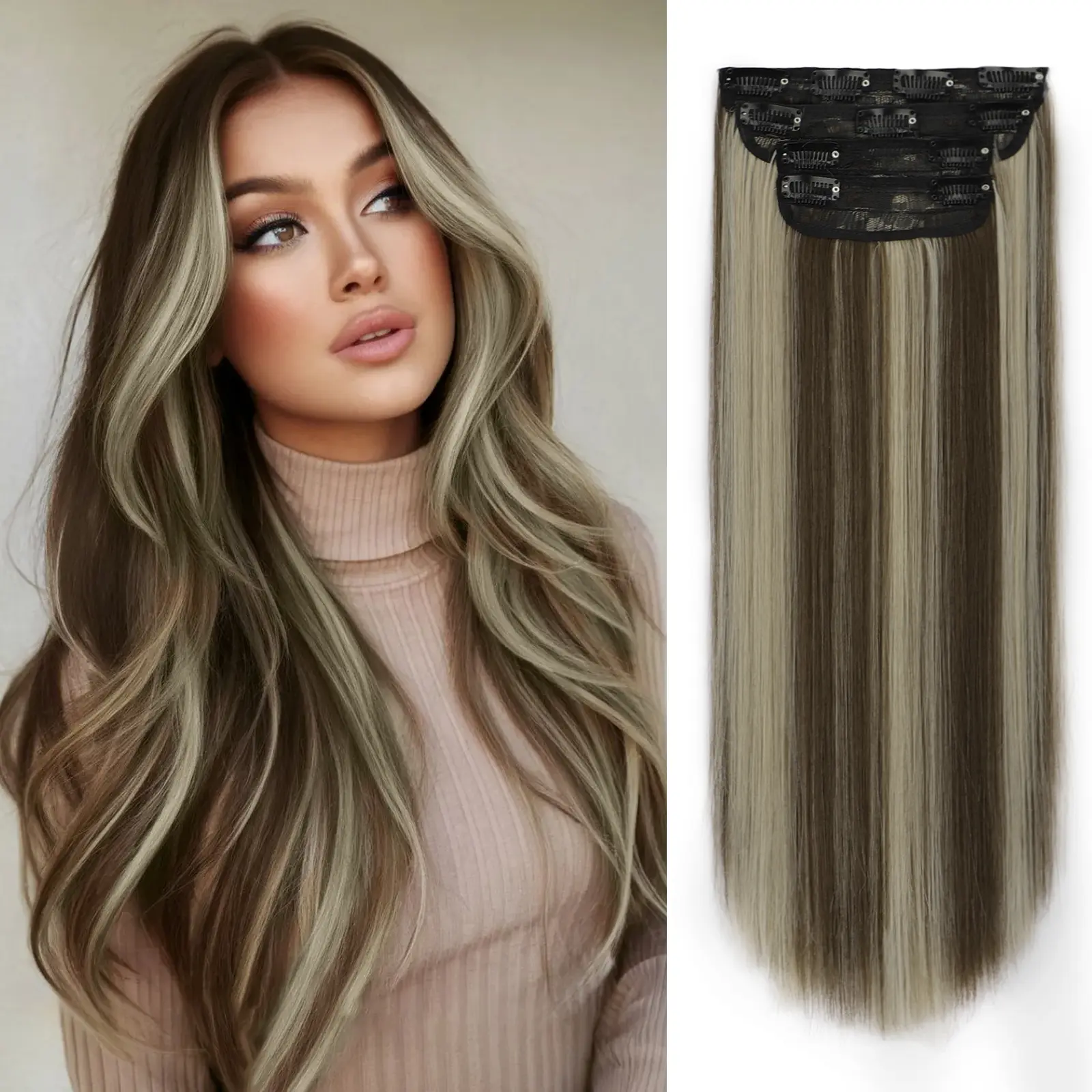 Ash Brown mix Light Blonde