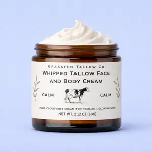 Lavender + Frankincense Whipped Tallow Balm (Calm) Lavender + Frankincense Whipped Tallow Balm (Calm)