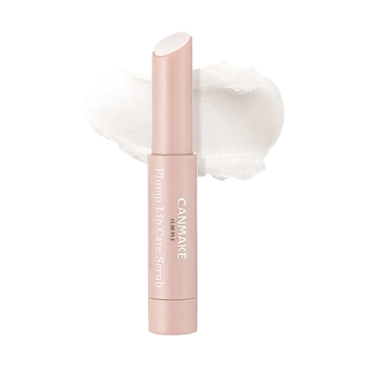 CANMAKE Lip Scrub for Dry Lips - Exfoliates Dead Skin, Hydrates & Smooths - Perfect Lipstick Base - Clear #01 - Award-Winning Japanese Beauty
