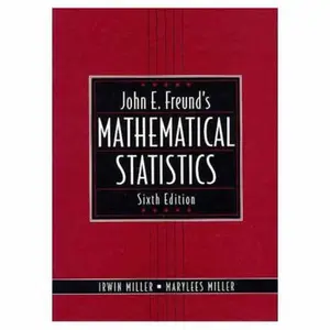 USED-John E. Freund's Mathematical Statistics (6th Edition) by Irwin Miller (Hardcover)