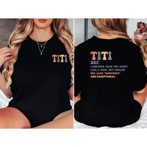 Unique Aunt Gift Tee – Trendy Titi Shirt for Cool New Aunts