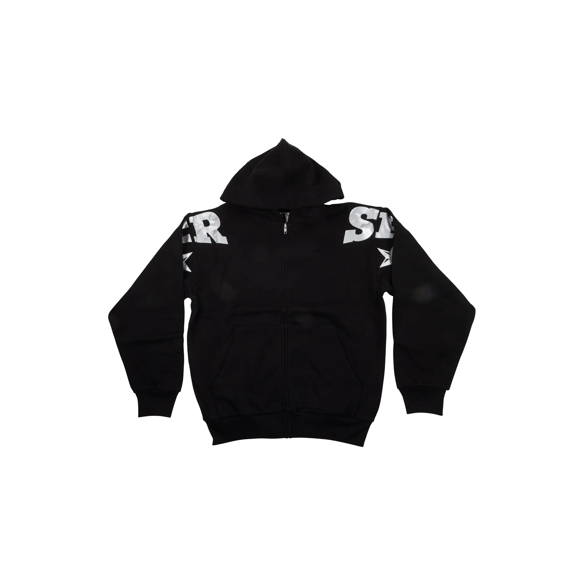 MX555 ZIP HOODIE "Black" SP5der303