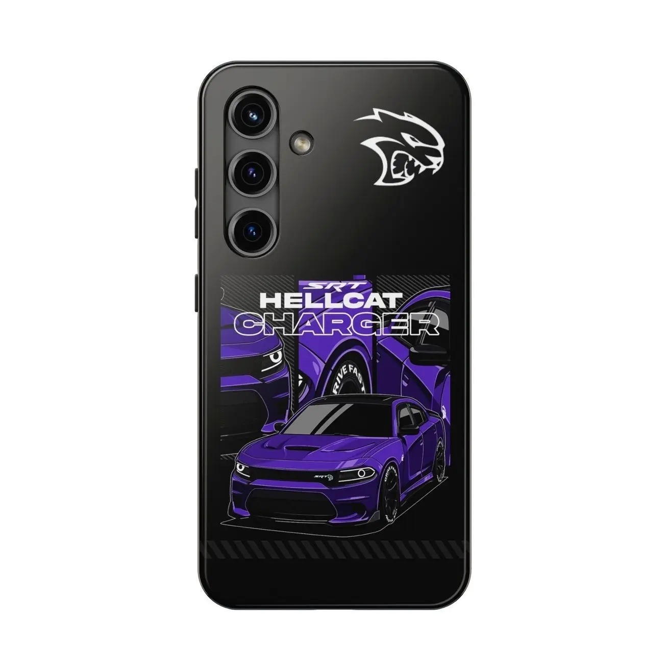 Hellcat Redeye Hard Tough Phone Case, Collage Cell Phone, Case For Fan, iPhone 16 15 14 13 12 11 Pro Max Plus X Accessories Protection J