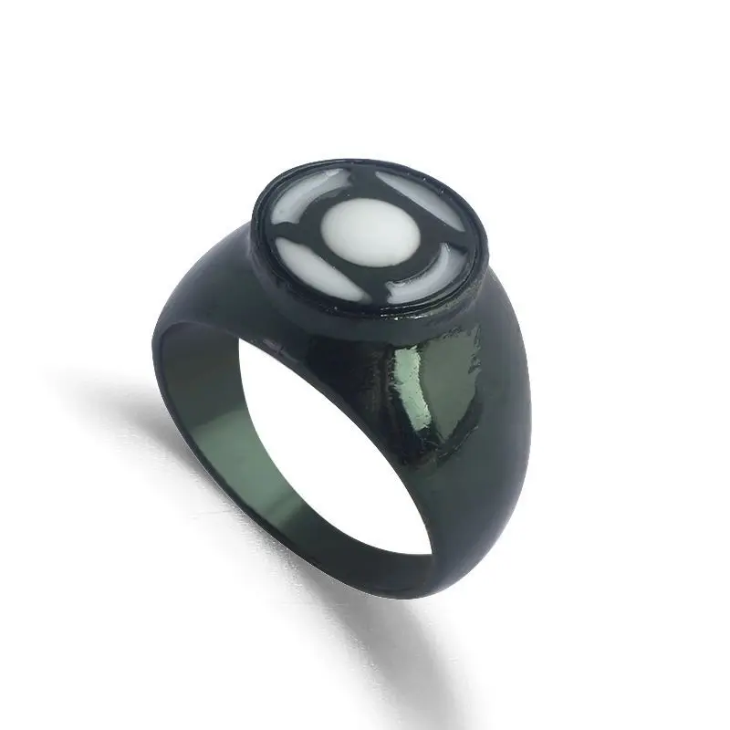 Comic book and movie merchandise: Green Lantern glow-in-the-dark ring, Green Lantern Corps magic ring