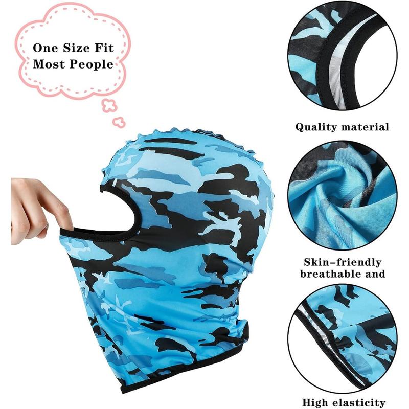 8 Pieces Sun Protection Balaclava Windproof Balaclava UV Protection Full Face Covering for Outdoor Sports 8 Pieces Sun Protection Balaclava Windproof Balaclava UV Protection Full Face Covering for Outdoor Sports