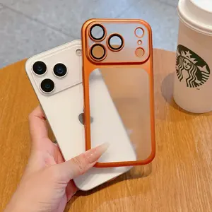 Phone case: Set includes 2pcs [1 frosted transparent phone case + 2 privacy screen protectors] Compatible with iPhone 17 Pro Max, iPhone 17 Air, iPhone 17 Pro, iPhone 16 Pro Max, iPhone 17 Available in candy-colored options Shockproof and scratch