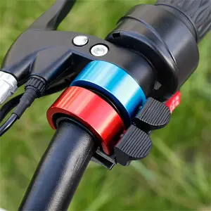 1pc Cycling Bike Invisible Bell Riding Equipment Super Loud Mountain Bike Aluminum Alloy Q Bell, Bicycle Bell, Bike Accessories