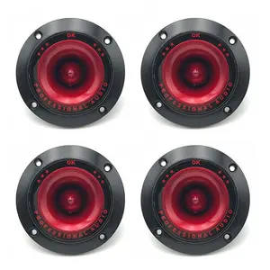 2/4Pcs 3 Inch Piezoelectric Tweeter Audio Speaker Treble Ceramic Piezo Loudspeaker for Hi-Fi System Car Audio