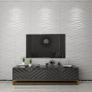 Aadesh 3D Wall Panel (Includes One Roll of Mounting Tape), Interior Wall Decor, Diagonal Diamond Diamond Textured Pattern for Living Room, Lobby, Bedroom, Hotel, Office, Game Room, TV Backsplash, 11.8 x 11.8 Inches (Approx. 30 x 30 cm)