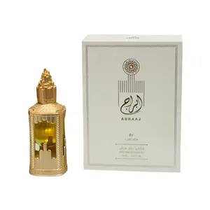 Lattafa Abraaj Unisex Eau de Parfum, Caramel Perfumes Aromatic Woody Fragrance with Fresh Aroma, Pure Concentrated Oil (Single Item, 0.65 fl oz/20 ml Bottle)