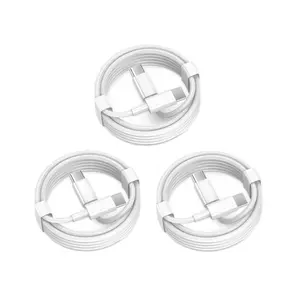 Set of 3 : USB-C to USB-C Charging Durable Cable Smartphone Electronic Cellphone Devices  Charger Mobile Phone