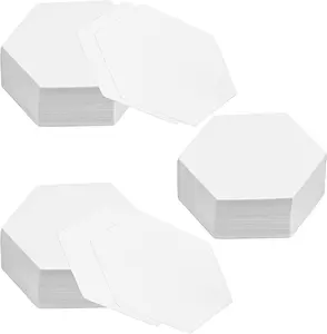 300 Count Paper Piecing for Quilting, Quilting Templates, Paper Piecing Shapes Hexagon Templates Quilting Templates for Use in Quilting, Sewing(1 Inch) Veroave