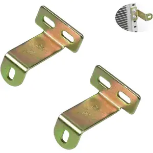 2 Pack Car A/C Condenser Mounting Bracket Fastener Support Stand for Universal Vehicle Air Conditioner Condenser Replacement Air Conditioning Radiator