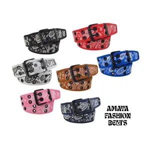 Bandana cloth belt/y2k belt/men belt/ women belt/ unisex belt/party belt
