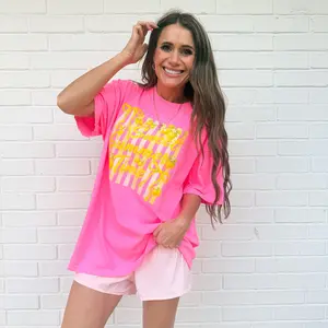 Lemon Striped sweet summer time, lemon Coquette, Floral lemon Summer T-shirt