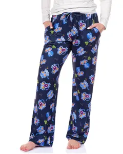 K-Pop Demon Hunters Pajama Pants Women's Derpy and Sussie Chibi Toss Sleep Lounge Bottoms