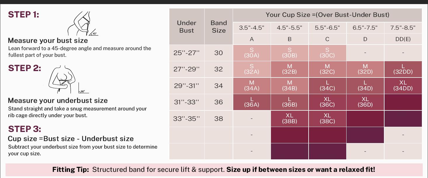 Wireless comfortable bra, supportive design with padding, easy on and off, provides natural lift and comfort.