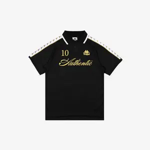 222 Banda Notilox Polo - Black Yellow Gold Rich White