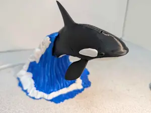Orca Night Light 🐋 Ocean‑Themed Lamp for Kids & Cozy Room