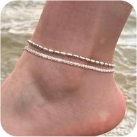 ANKLET-sparkle glitter+beaded-SL
