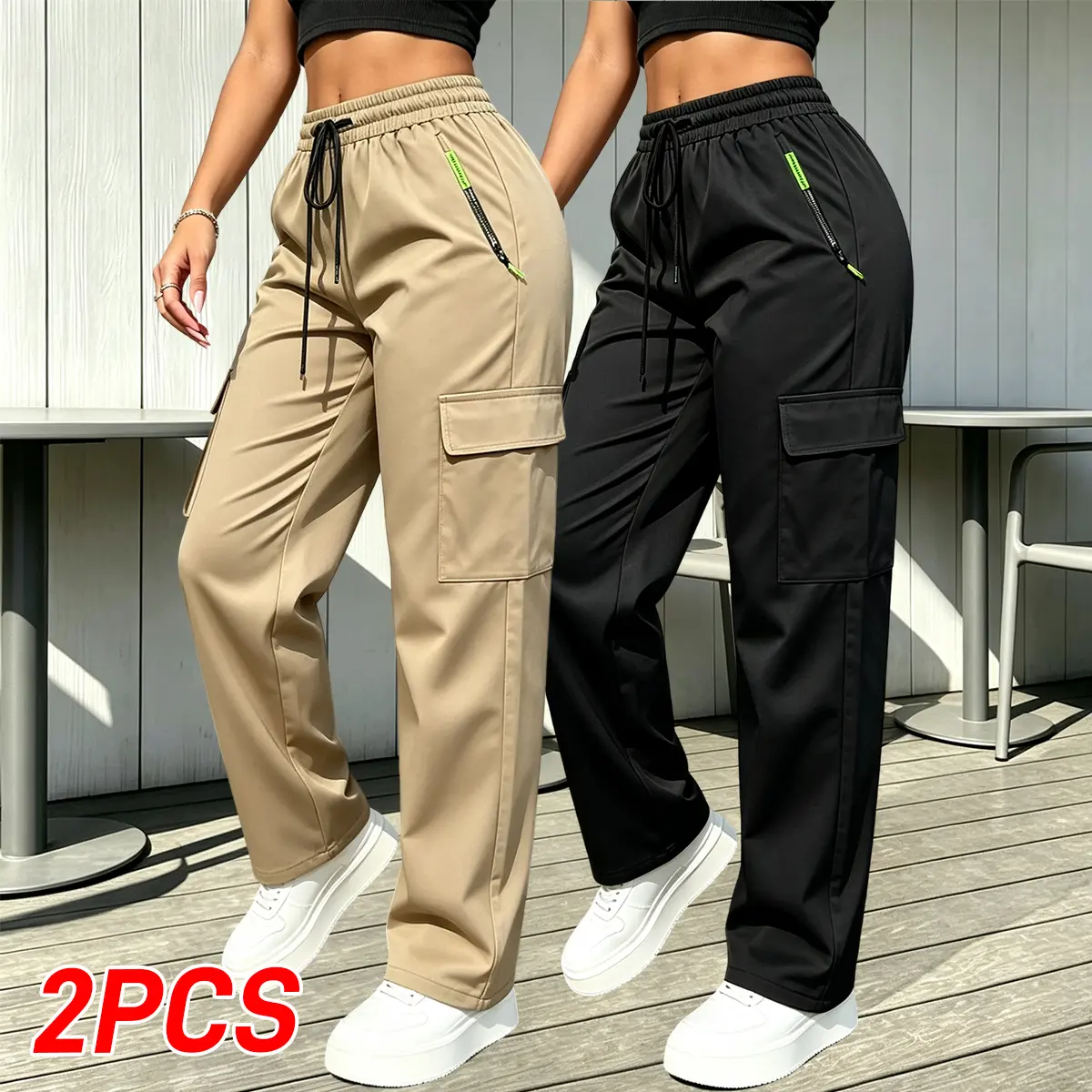 Khaki-Black