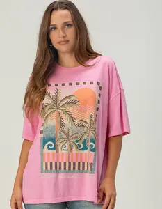 BILLABONG Feel The Heat Womens Boyfriend Tee