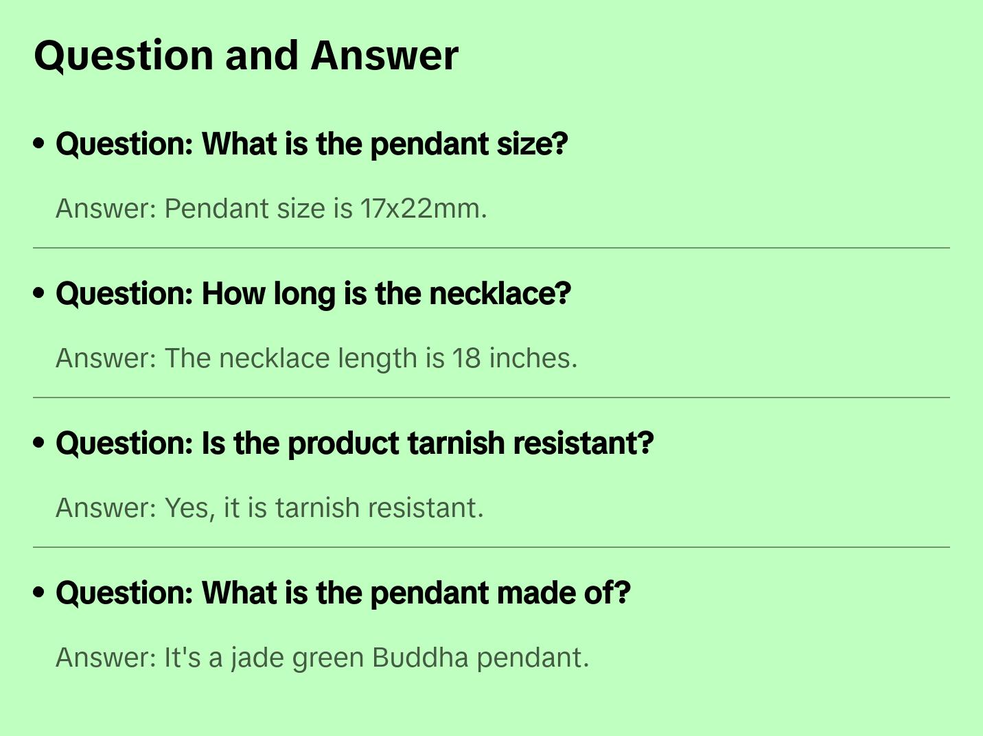 Jade Buddha pendant necklace green