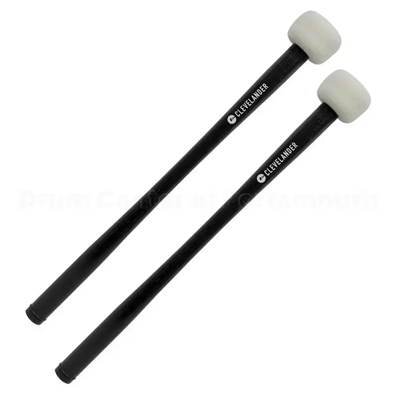 Clevelander Marching Bass Drum Mallets, Hickory, Small