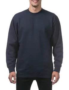 Pro Club Men's Comfort Crew Neck Fleece Pullover Sweater - Navy - XL