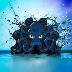Alex & Leigh Kraken Bath Bomb colorful & fruity rings scented Body Care