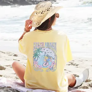 salty beach surf t-shirt