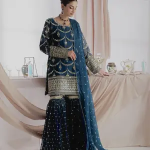 Womenswear New Launch Heavy-Work Garara Set, Ideal for Special Occasions