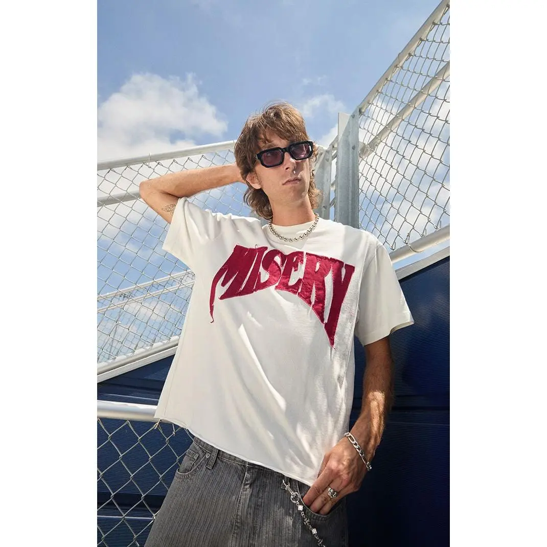 Pacsun Men's Misery Cropped Boxy T-Shirt
