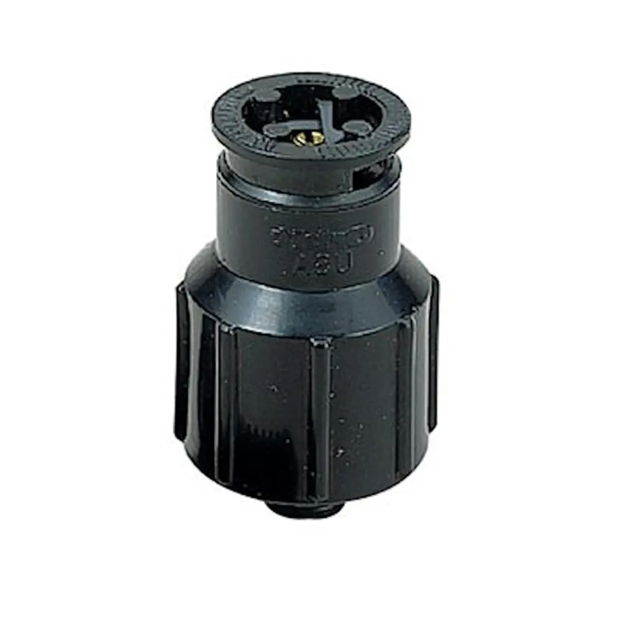 Orbit Side Strip Shrub Head Sprinkler for Garden & Irrigation Systems - 4 in. Design, Adjustable Spray Distance (4-24 ft.), 1.25 in. & 0.5 in. Inlets, 2.25 in. Height, Filter Prevents Clogging