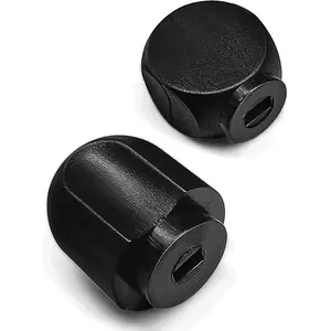 Speed Control Knob Replacement Part for  Stand Mixer A Set of 2 count Black Plastic  OEM Quality Lock Lever Knobs