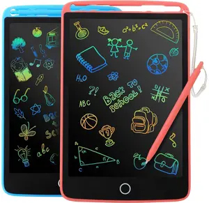 8.5 inch LCD Writing Tablet, Electronic Painting Doodle Board, Lock Key Drawing Pad, Drawing Tablet For Students, Art Supplies Educational Writing Board Device, Back to School Gifts(2 Pack Blue/Pink)