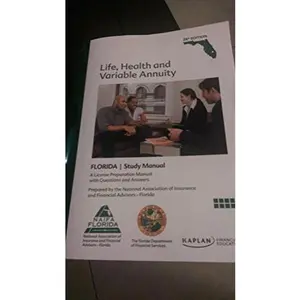 USED-FLORIDA LIFE,HEALTH+VARIABLE ANNUITY by National Association of Insurance and Financial Advisors (Paperback)