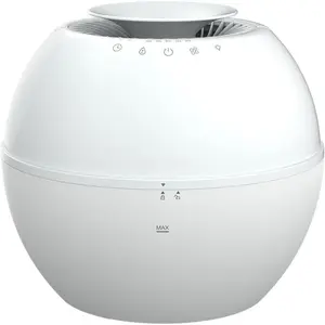 2 in 1 Dehumidifier & Humidifier Combo, 101oz  for Bedroom Bathroom Basement, Portable Air Purifier with Auto Steam, Small Dehumidifiers with Drain Hose