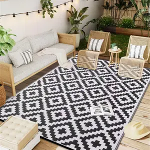 XT-2024 best selling Waterproof Outdoor Rug 5x8 ft, Reversible Plastic Straw Patio Rug for Camping, RV Mat Outside, Indoor Outdoor Carpet for Porch, Deck, Backyard, Camper, Balcony, Picnic,