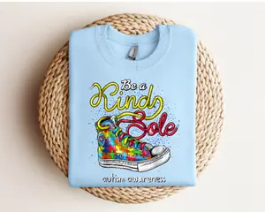 Be A Kind Sole Autism Awareness DTF Transfers
